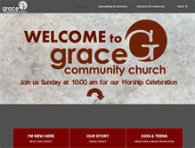 Tablet Screenshot of gracecommunity.net